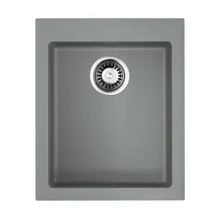Omoikiri Bosen 41-GR Кухонная мойка Tetogranit 41x50 см, цвет: leningrad grey 4993543