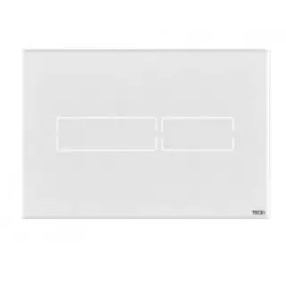 Tece Lux Mini Лицевая панель с блоком управления белая, стекло 9820369