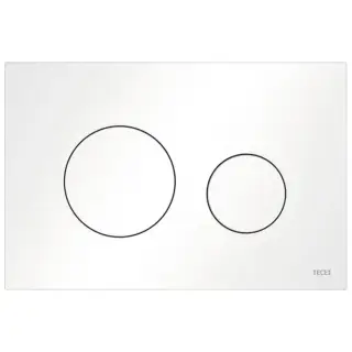 Tece Loop 2 Панель смыва с двумя клавишами, цвет: белый матовый 9240926