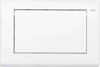 Tece Planus Кнопка смыва для унитаза, металл, цвет: белый матовый 9240312