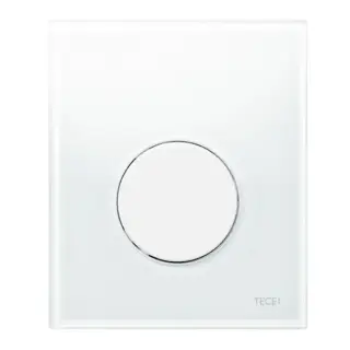 Tece Loop Кнопка смыва для писсуара, стекло, цвет: белый 9242650
