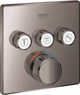Grohe Grohtherm SmartControl Термостатический смеситель для душа, внешняя часть, цвет: темный графит 29126A00