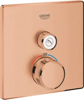 Grohe Grohtherm SmartControl Термостатический смеситель для душа, цвет: теплый закат, матовый 29123DL0