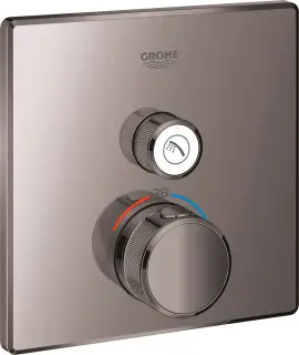 Grohe Grohtherm SmartControl Термостатический смеситель для душа, внешняя часть, цвет: темный графит 29123A00