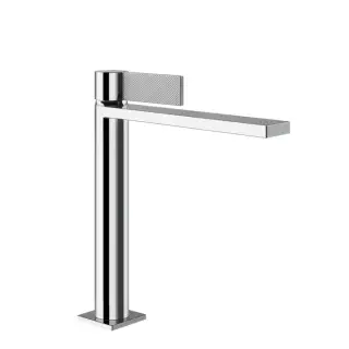 Gessi Inverso Diamantato Смеситель для раковины высокий, с д/к, высота излива 20 см, цвет: chrome 73655#031