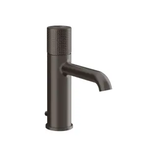 Gessi Habito Смеситель для раковины, с д/к, длина излива 13,1 см, цвет: black metal brushed PVD 70401#707