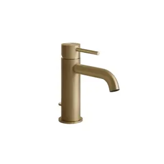 Gessi 316 Смеситель для раковины, с д/к, длина излива 12,2 см, цвет: warm bronze brushed PVD 54001#726