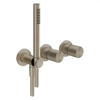 Gessi Habito Смеситель для душа встраиваемый, цвет: finox brushed nickel 70638#149