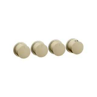 Gessi Habito Смеситель для душа термостатический, цвет: brushed brass PVD 63436#727