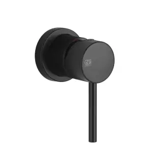 Gessi Emporio Via tortona Смеситель для душа встраиваемый, цвет: matte black 19712#299