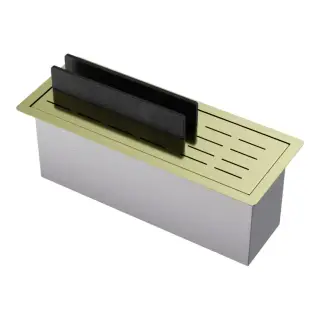 Omoikiri DRY-04-LG Встраиваемая сушка для посуды цвет: светлое золото 4999130