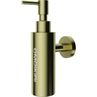 Omoikiri OM-07-LG Дозатор жидкого мыла, латунный, подвесной цвет: светлое золото 4995097
