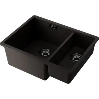 Omoikiri Kata 55-2-U-ES Кухонная мойка из Artgranit 55x42 см, цвет: espresso 4997500