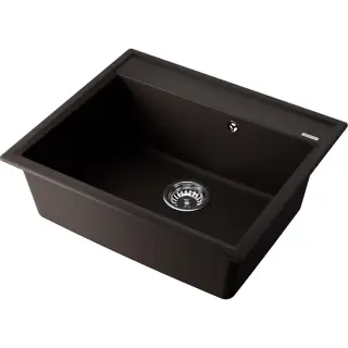 Omoikiri Daisen 60-ES Кухонная мойка из Artgranit 60x51 см, цвет: espresso 4997495