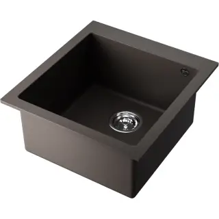 Omoikiri Bosen 47-ES Кухонная мойка из Tetogranit 47x50 см, цвет: espresso 4997207