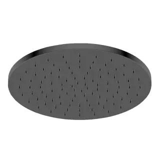 Ritmonio Верхний душ круглый d30 см, с 1 видом струи, цвет: blx brushed black chrome 75A013BLX