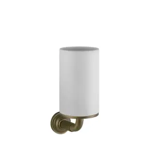 Gessi Venti20 Стакан подвесной, композитный, цвет: antique brass 65407#713