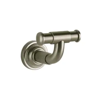 Gessi Venti20 Крючок для полотенец двойной, подвесной, цвет: finox brushed nickel 65521#149