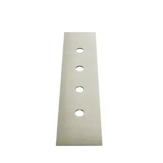 Gessi Rettangolo Пластина монтажного бокса на 4 отверстия, цвет: finox brushed nickel 01664#149