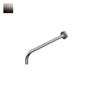 Ritmonio Reverso Кронштейн настенный для верхнего душа 35 см, цвет: blx brushed black chrome Q0BA6068BLX