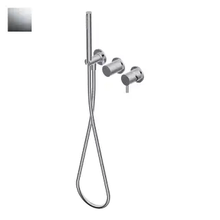 Ritmonio Diametro35 S Смеситель для душа, на 3 потребителя, внешняя часть, цвет: crl chrome PR52GG201CRL