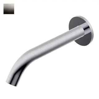 Ritmonio Diametro35 S Излив настенный для ванны 15,8 см, цвет: blx brushed black chrome PR52CC201BLX