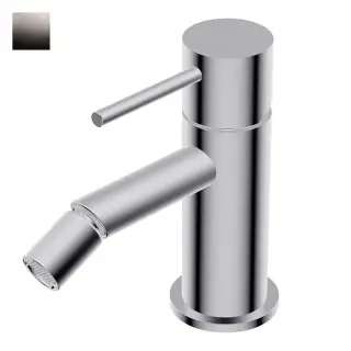 Ritmonio Diametro35 S Смеситель для биде без д/к, излив 9,9 см, цвет: blx brushed black chrome PR52BA201BLX