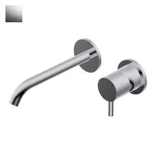 Ritmonio Diametro35 S Смеситель для раковины встраив., излив 19,3 см, внеш. часть, цвет: crl chrome PR52AL202CRL