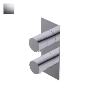 Ritmonio P47 Смеситель для душа термостатический, на 3 потребителя, внешняя часть, цвет: crl chrome PR47HG101CRL