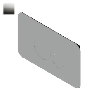 Ritmonio Complementi Клавиша смыва 26x0,8x16h см, цвет: ix brushed 78T003IX