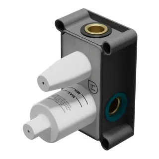 Ritmonio Встраиваемая часть однорычажного смесителя для ванны/душа, на 2 потребителя E0BA0153