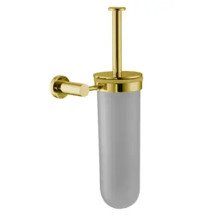 Fima Carlo Frattini Ершик для унитаза подвесной с керамической колбой, цвет: gold F6006/1OR