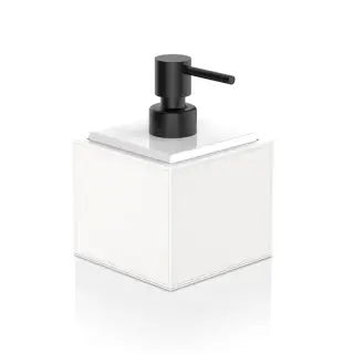 Decor Walther Brownie SSP Дозатор для мыла, настольный, искусственная кожа, цвет: черный 0937250