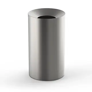 Decor Walther Basic DW 240 Ведро для мусора напольное d40x70h см, цвет: нержавеющая сталь матовая 0615676