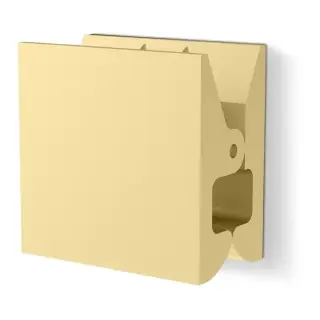 Decor Walther Pinch S/M Крючок для полотенец подвесной, с зажимом, цвет: золото матовое 0907282