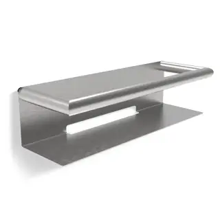 Decor Walther Mikado DA Полка металлическая 30x10 см, подвесная, цвет: нержавеющая сталь матовая 0863976