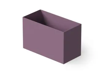 Dea Design Single Ванна из Solid Surface отдельност. 100x58 см, сидячая, с переливом, цвет: lavender DD8702 1000 8