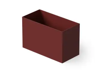 Dea Design Single Ванна из Solid Surface отдельност. 100x58 см, сидячая, с переливом, цвет: red wine DD8702 1000 17