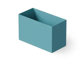Dea Design Single Ванна из Solid Surface отдельностоящая 100x58 см, сидячая, с переливом, цвет: wave DD8702 1000 15