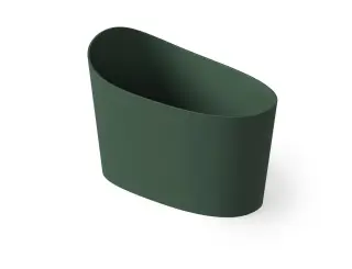 Dea Design Single Ванна из Solid Surface отдельност. 130x70см, сидячая, с переливом, цвет:dark green DD8700 1300 11