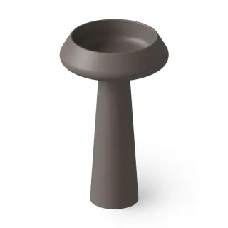 Dea Design Pedestal Basin Раковина напольная d54,5х90h см, без перел., выпуск в пол, цвет:grey brown DD2046 545 6