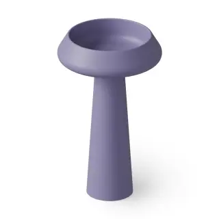 Dea Design Pedestal Basin Раковина напольная d54,5х90h см, без перелива, выпуск в пол, цвет: lilac DD2046 545 14