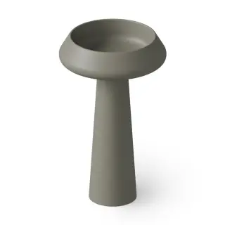 Dea Design Pedestal Basin Раковина напольная d54,5х90h см, без перел., выпуск в пол, цвет:light grey DD2046 545 4