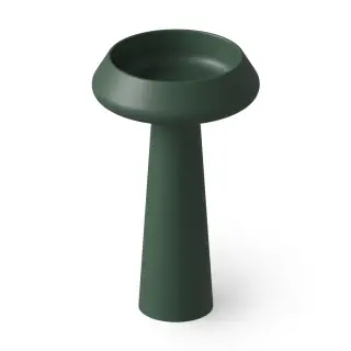 Dea Design Pedestal Basin Раковина напольная d54,5х90h см, без перел., выпуск в пол, цвет:dark green DD2046 545 11
