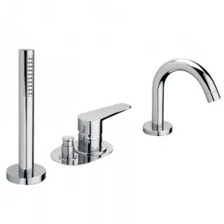 Bongio Pi7 Смеситель для ванны, на борт ванны, цвет: хром 07531CR0DPR