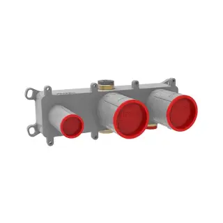 Fima Carlo Frattini Внутренняя часть встраиваемого смесителя для душа, 2 потребителя F3400W