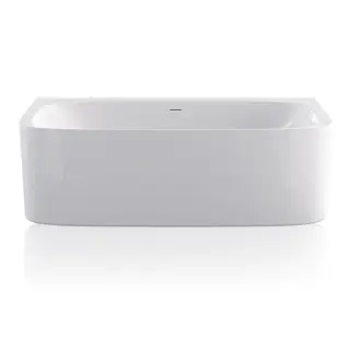 Knief Wall Ванна из Acrylic пристенная 190х99 см, слив по центру, цвет: белый глянцевый 0100-271