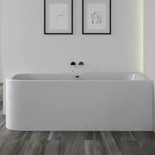 Knief Pure Ванна из Acrylic угловая 180х80 см, цвет: белый глянцевый 0100-247