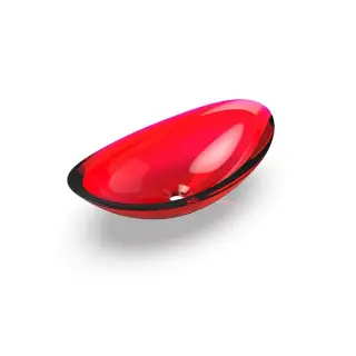 Knief Раковина чаша из полимера 58,1х33,1х16,9h см, без перелива, цвет: rubin 70204040