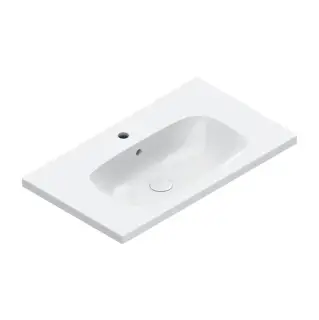 Catalano Alvea Раковина подвесная 80х46 см, 1 отвер. под смеситель, перелив, цвет: белый глянцевый 0620811001